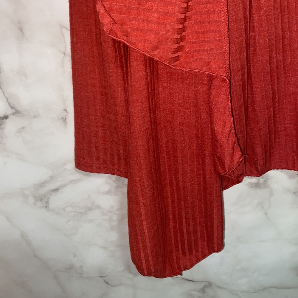 Forgotten Grace Open Front Lightweight Ribbed Cardigan - Picture 7 of 10